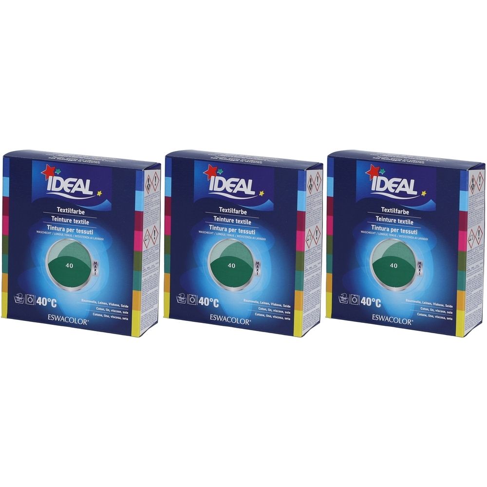 Ideal Maxi Langanhaltende Textilfarbe - 40 Mittelgrün