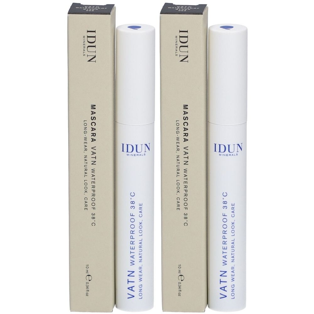 Idun Minerals® Mascara Vatn Waterproof 38°C