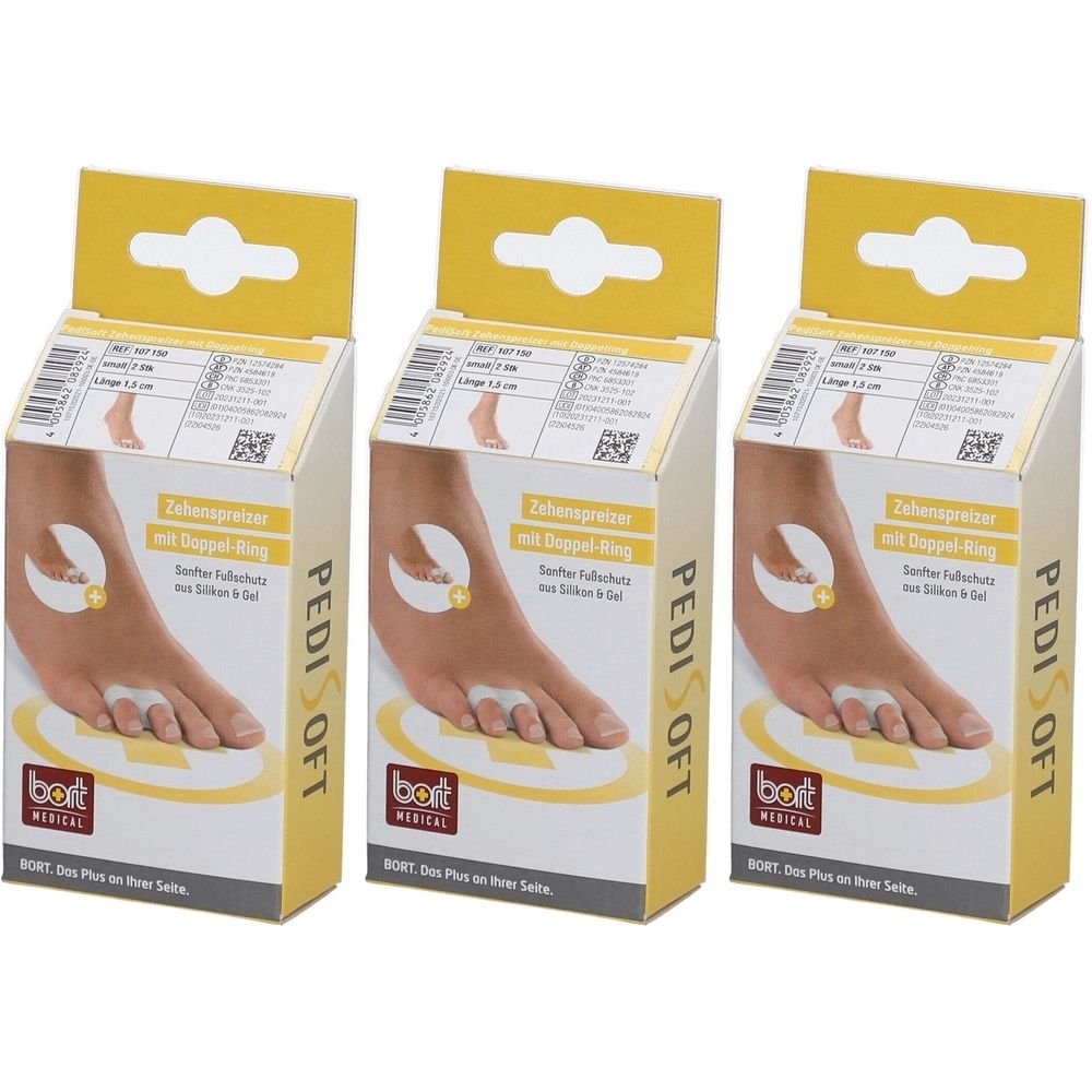 PediSoft® Zehenspreizer mit Doppel-Ring S