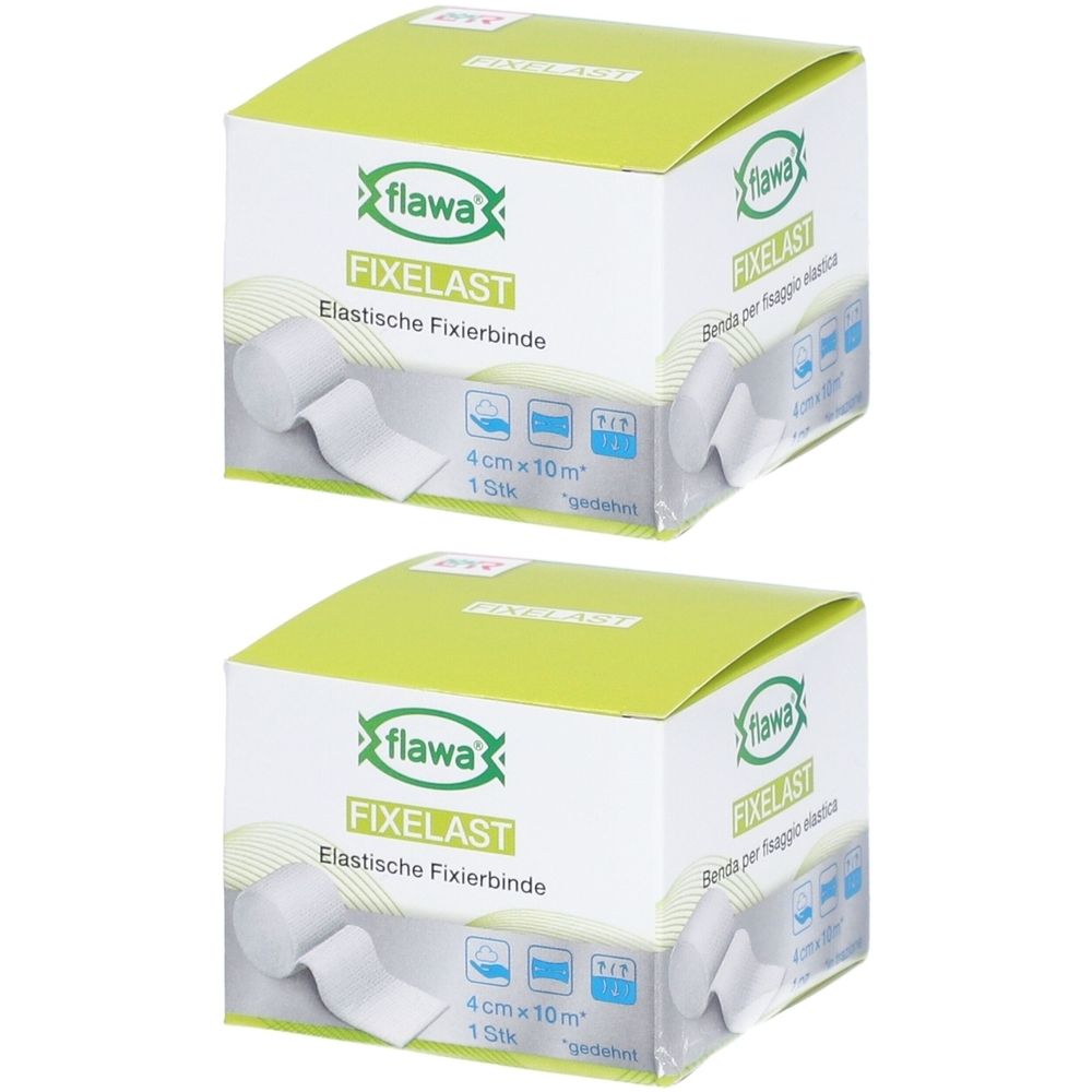 Flawa Fixelast Elastische Fixierbinde 4 cm x 10 m