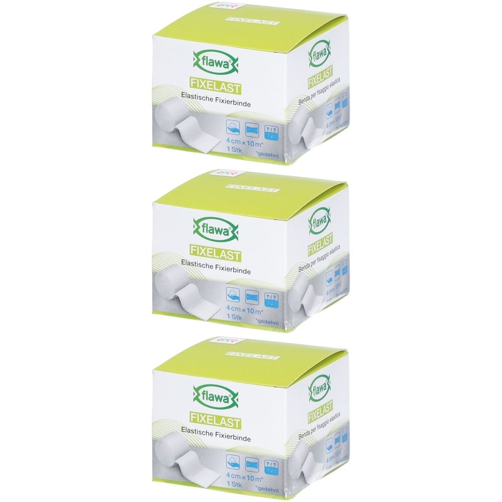Flawa Fixelast Elastische Fixierbinde 4 cm x 10 m