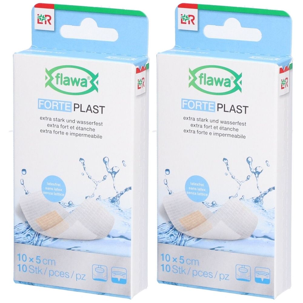 Flawa Forte Plast 10 Stück 5x10cm