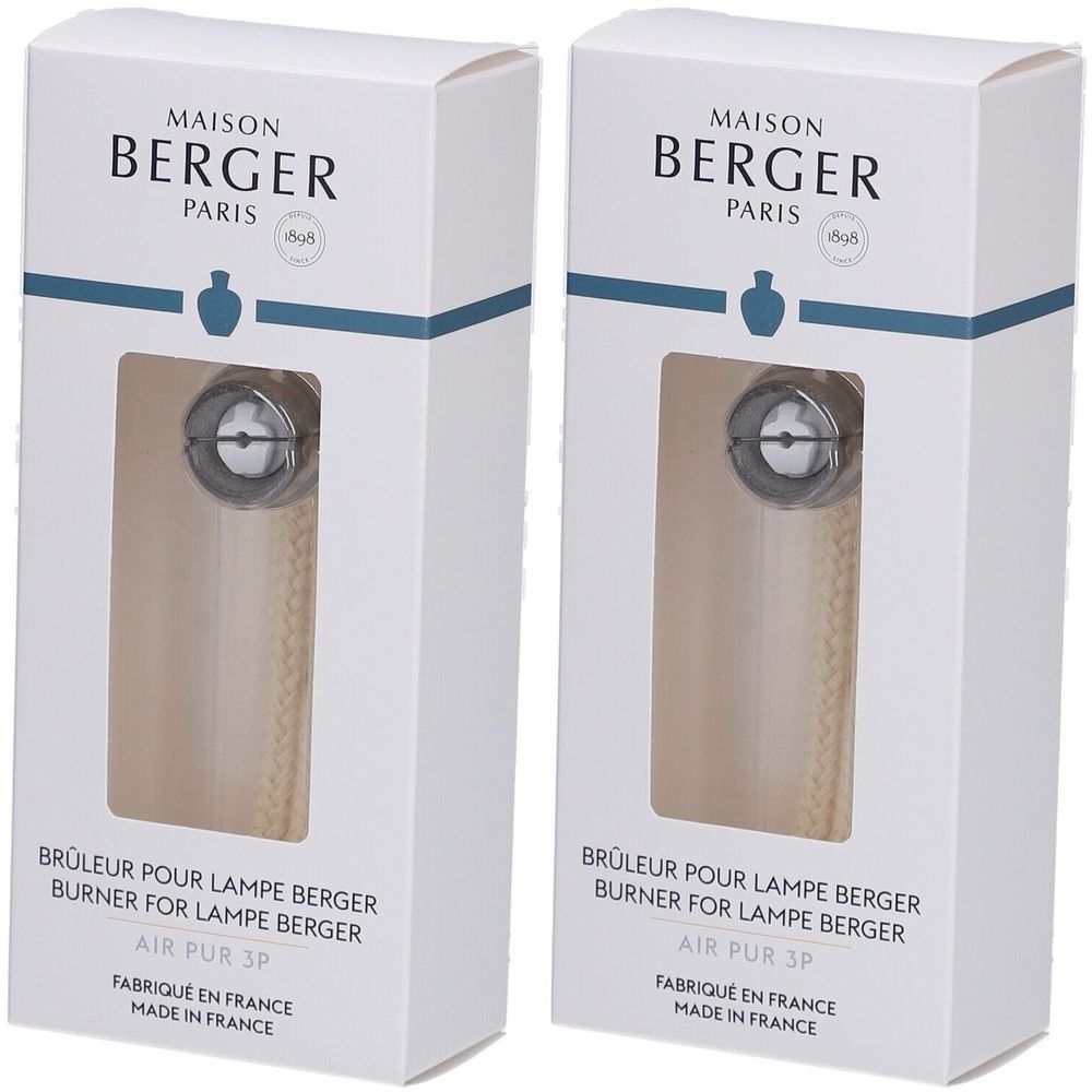 Maison Berger Paris Ersatzbrenner Air Pur 3P für Lampe Berger
