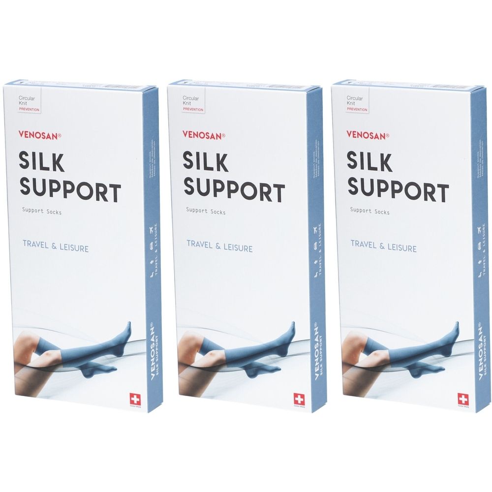 Venosan® Silk A-D Support Socks M beige