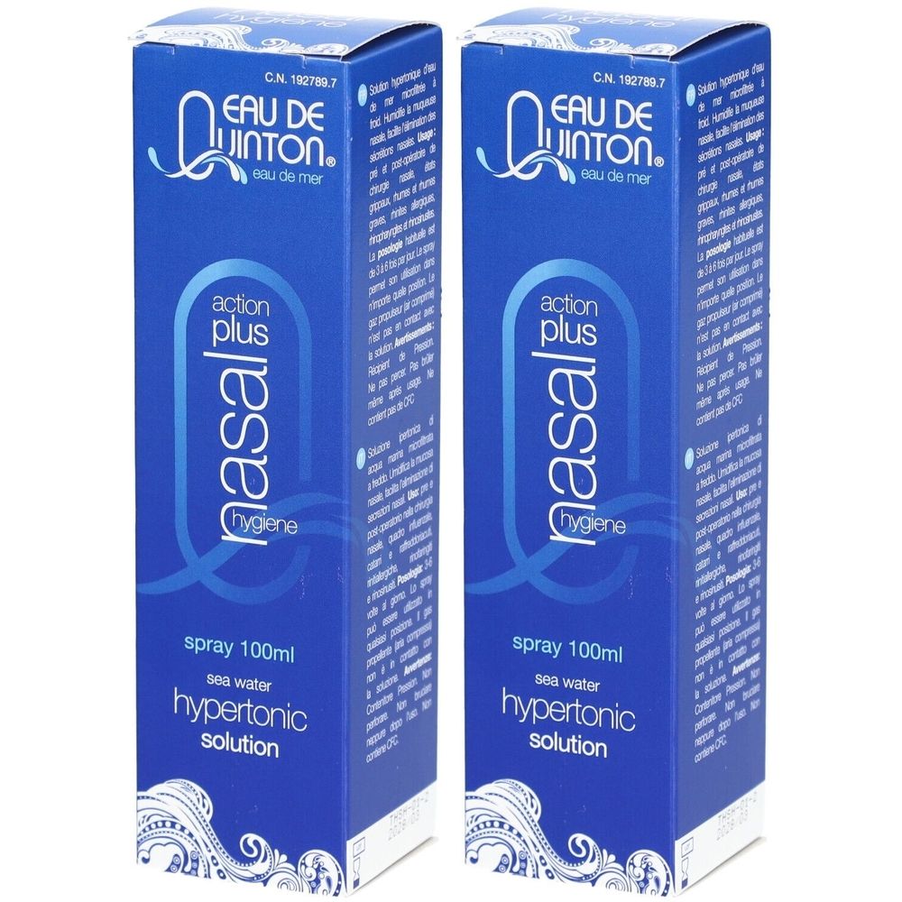 Quinton® Spray Nasal Hypertonique 21g/L