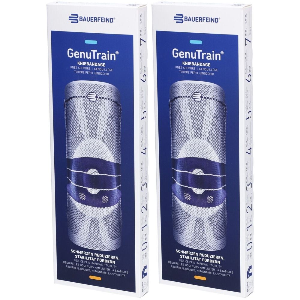 Bauerfeind® GenuTrain Aktiv-, Patella- und Bandkniebandage Gr. 1 Beige