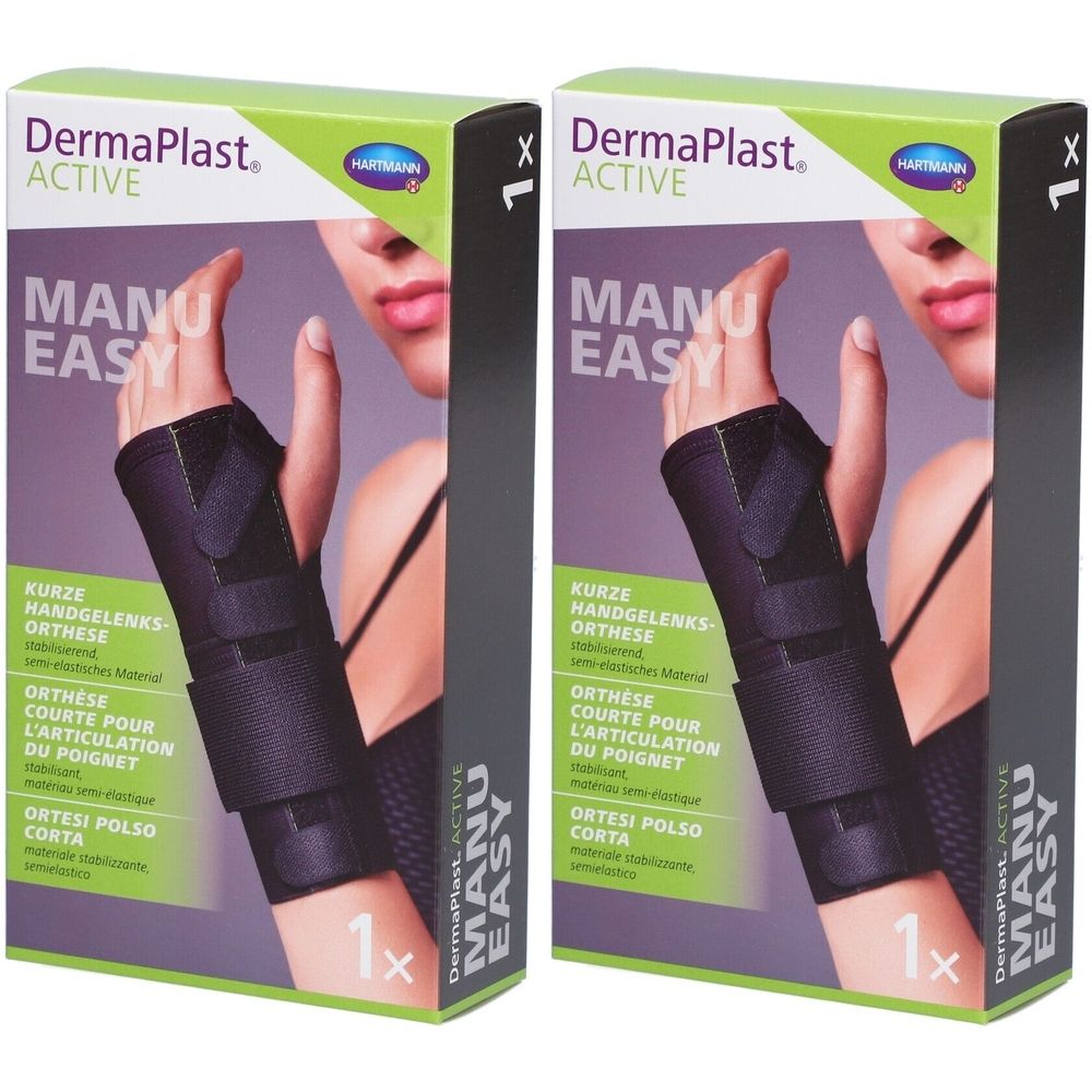 Hartmann Dermaplast® Active Manu easy 2 Court Droit