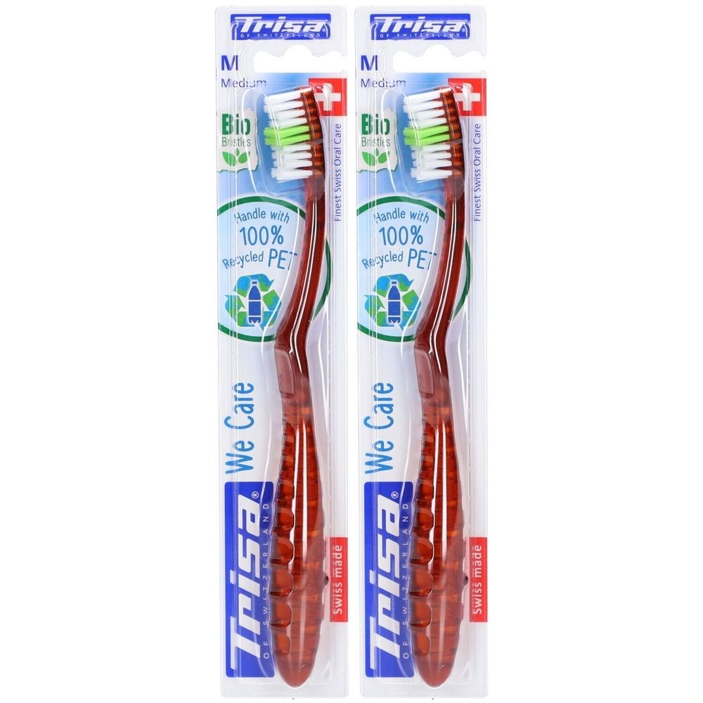 Trisa T/B We Care Zahnbürste Medium