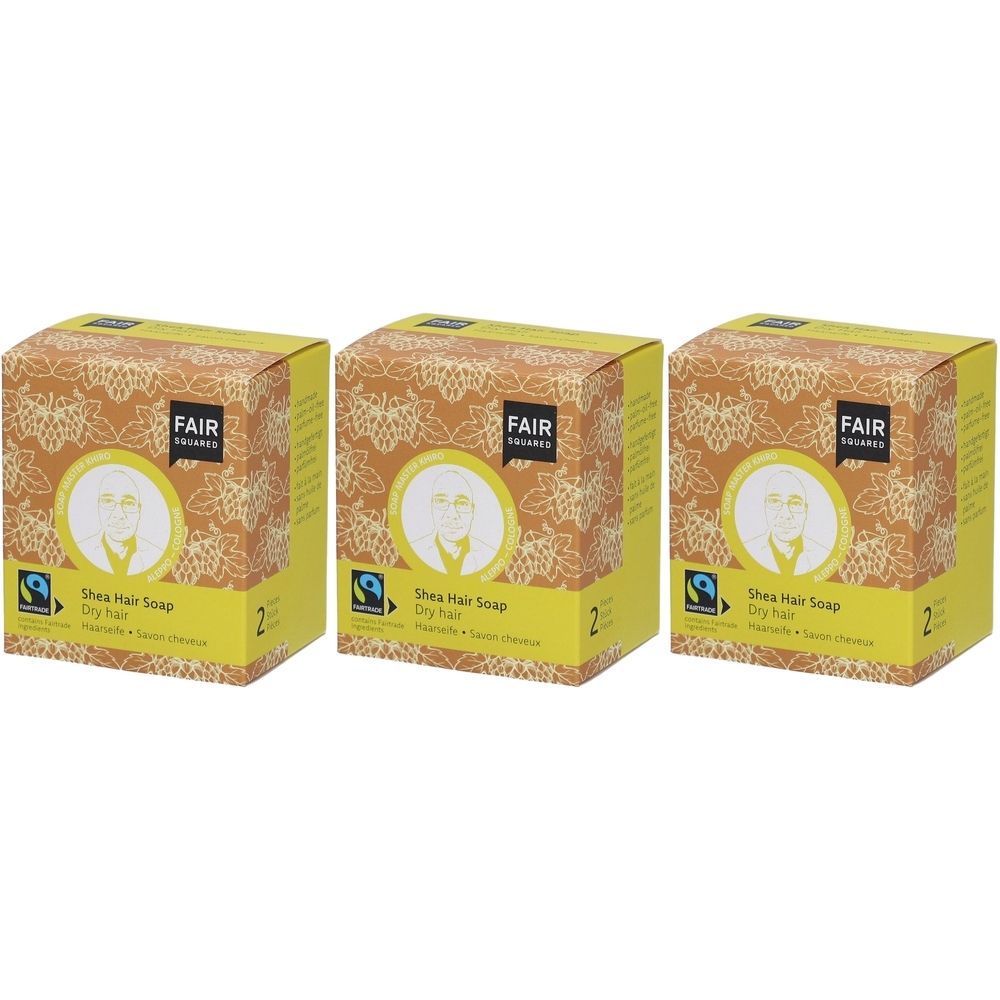 Fair Squared Haarseife Karité