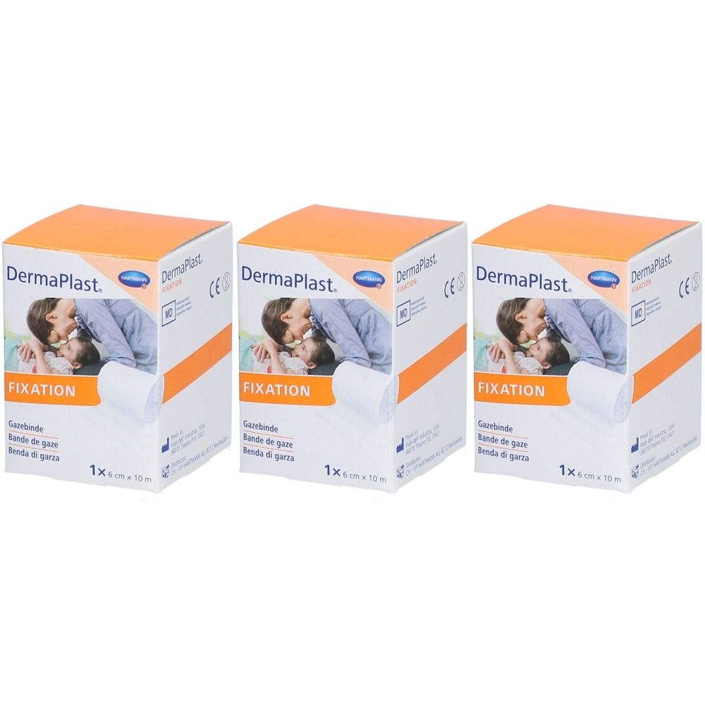 Hartmann Dermaplast® Bande de gaze 6 cm x 10 m