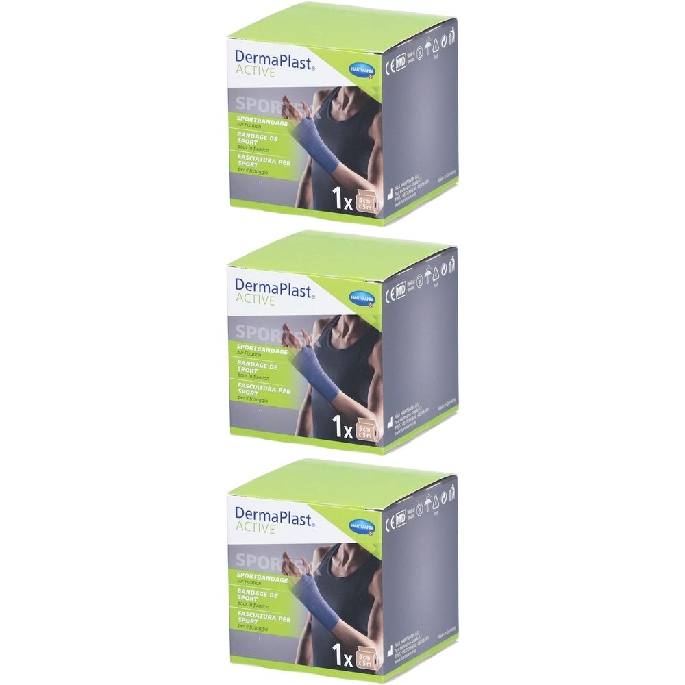 Hartmann Dermaplast® Activ Sportfix 6 cm x 5 m Blau
