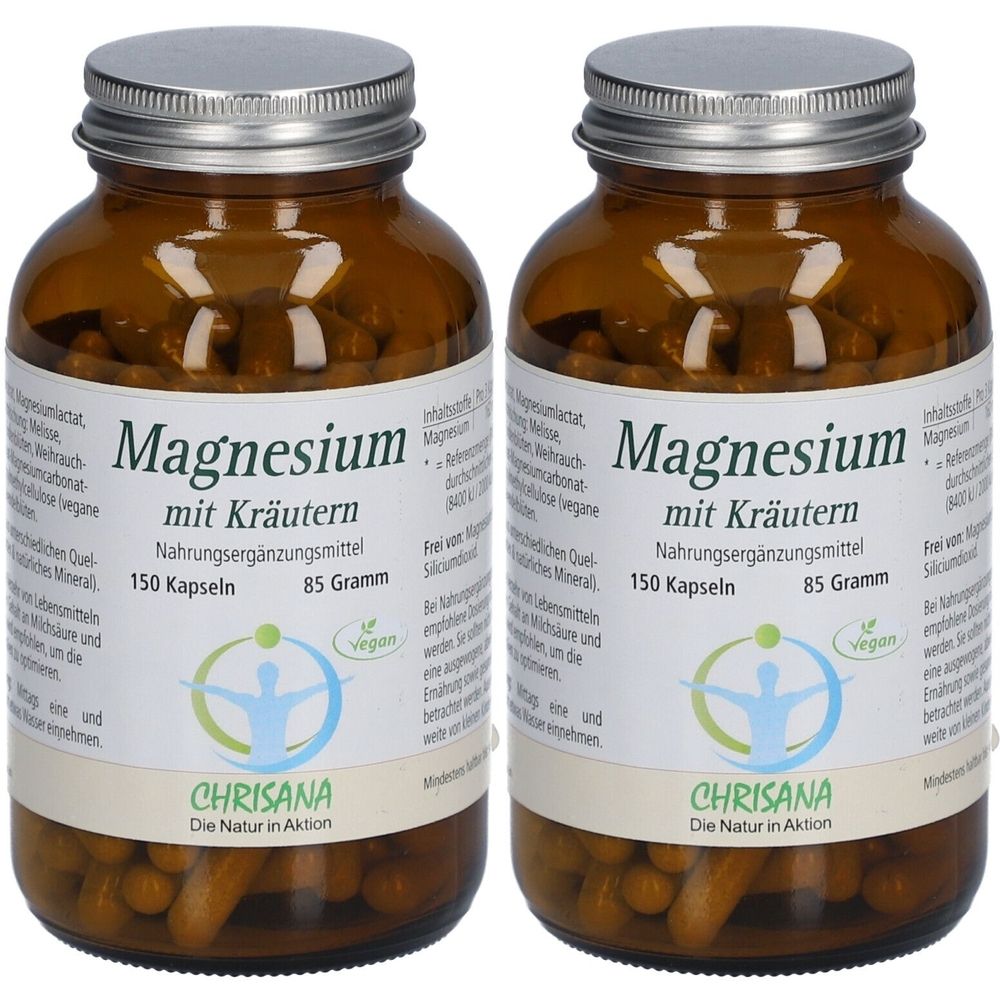 Chrisana Magnesium mit Kräutern Kapseln