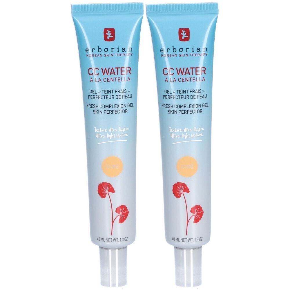 Erborian® CC Water Gel Gold mit Centella zur Teint-Perfektionierung