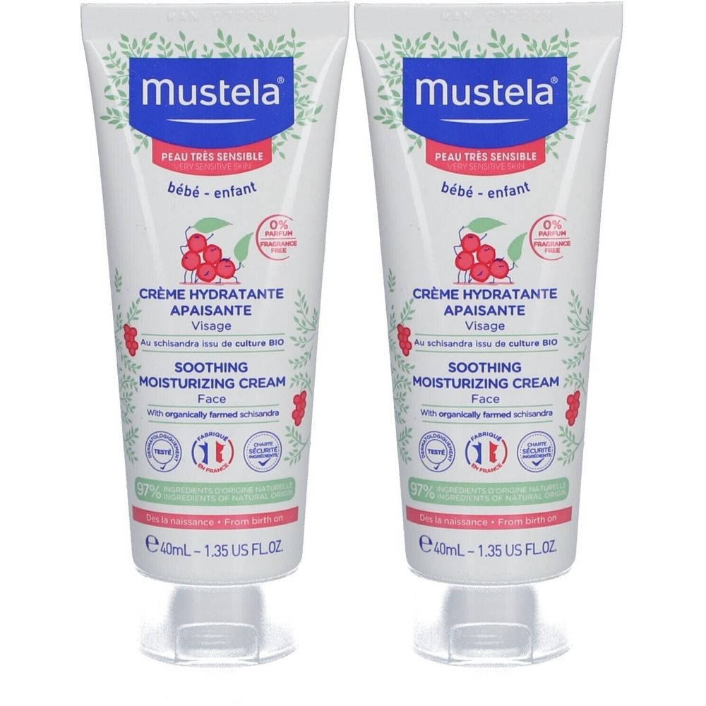 Mustela® Baby Beruhigende Feuchtigkeitscreme