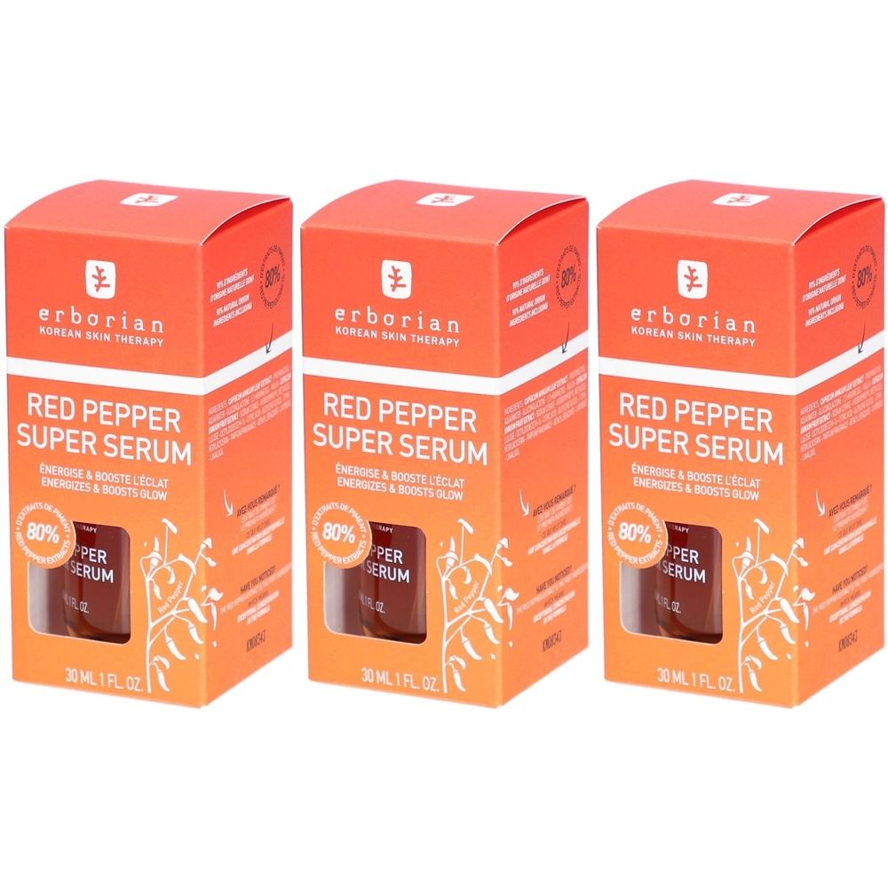 erborian Red Pepper Super Serum - Glanz Serum