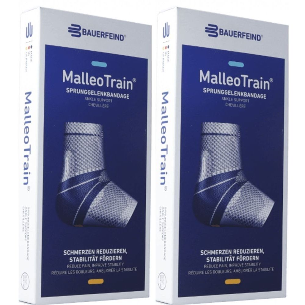 Malleotrain® Sprunggelenkbandage Rechts Gr. 2 Natur