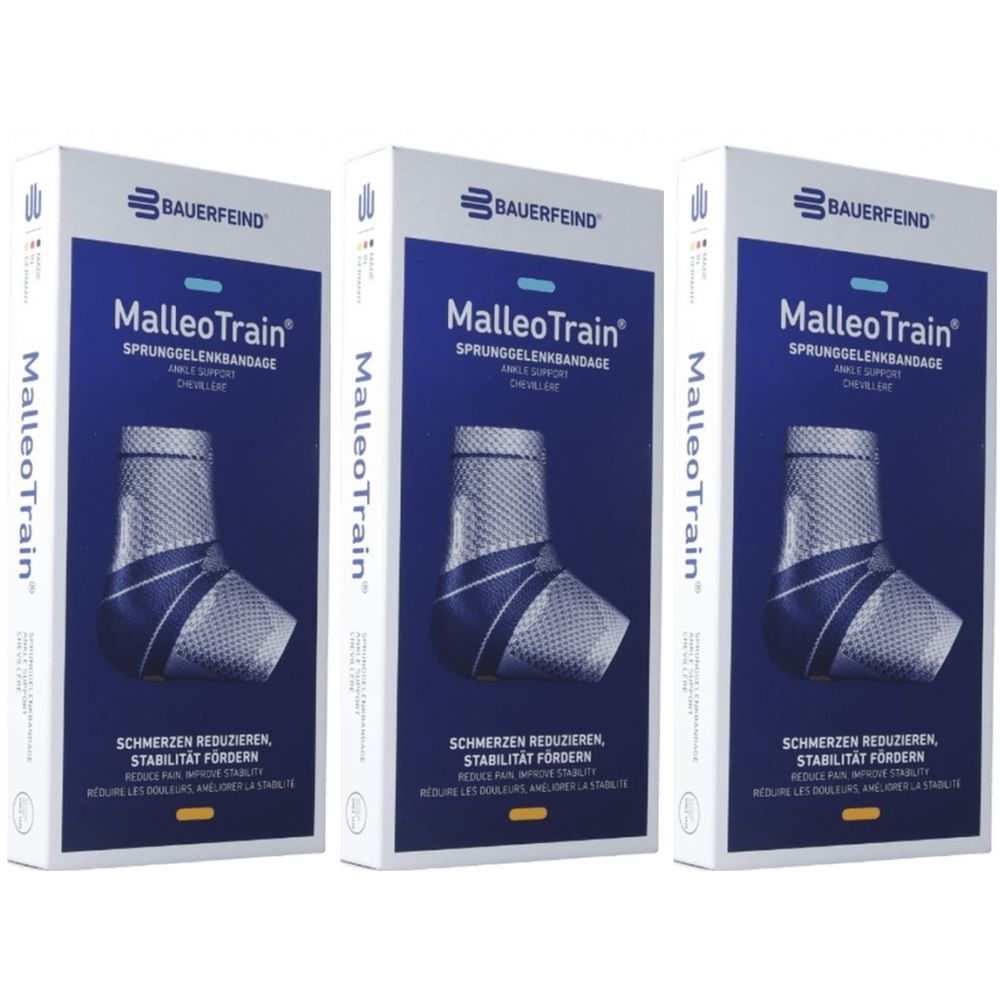 Malleotrain® Sprunggelenkbandage Rechts Gr. 2 Natur