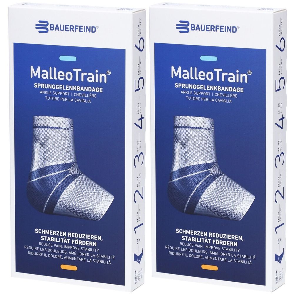 Malleotrain® Sprunggelenkbandage Links Größe 2 Natur