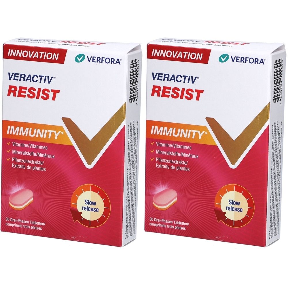 Veractiv Resist Drei-Phasen-Immunität