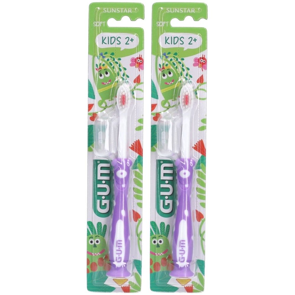 GUM Kids Zahnbürste 2-6 Jahre Violett
