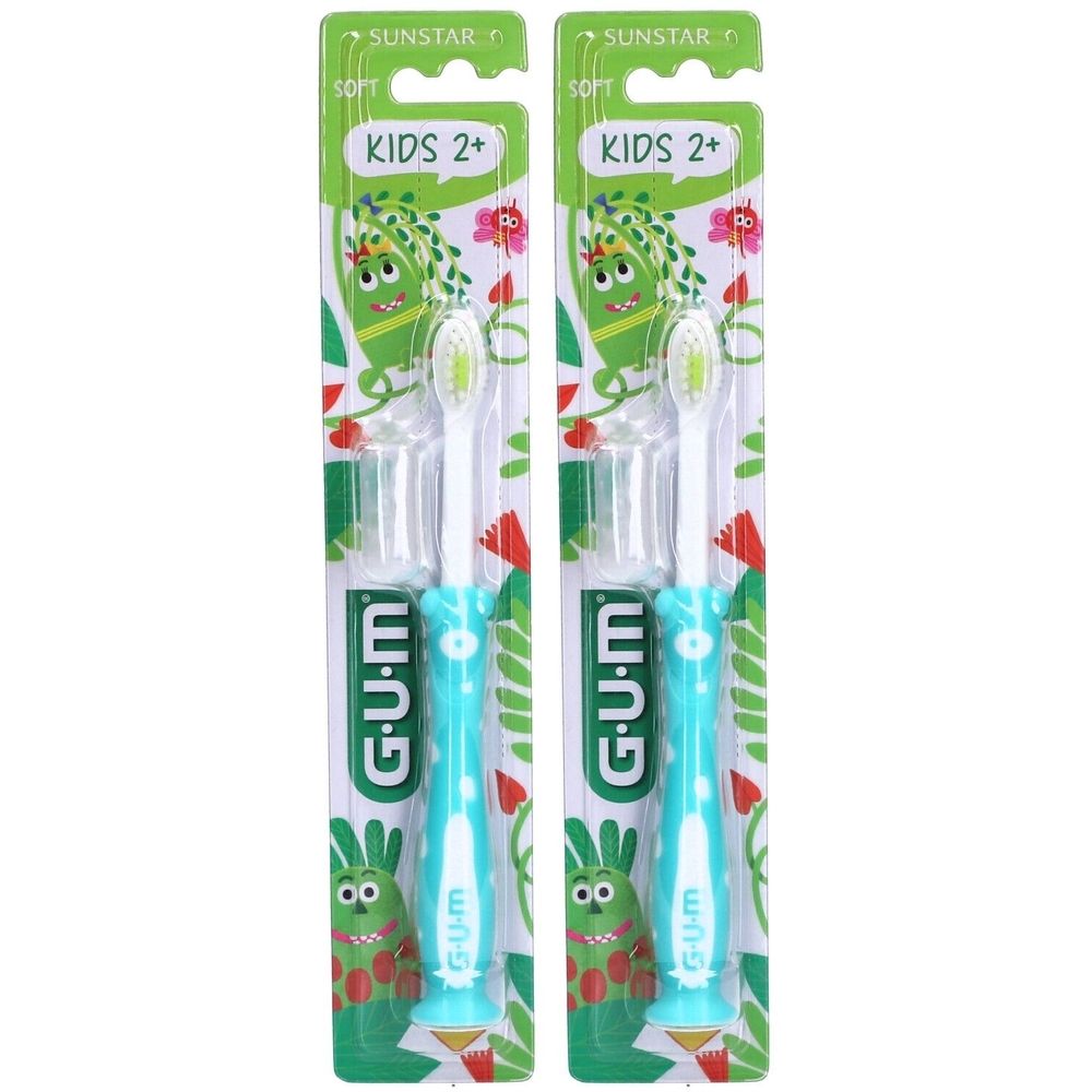 GUM Kids Zahnbürste 2-6 Jahre Türkis