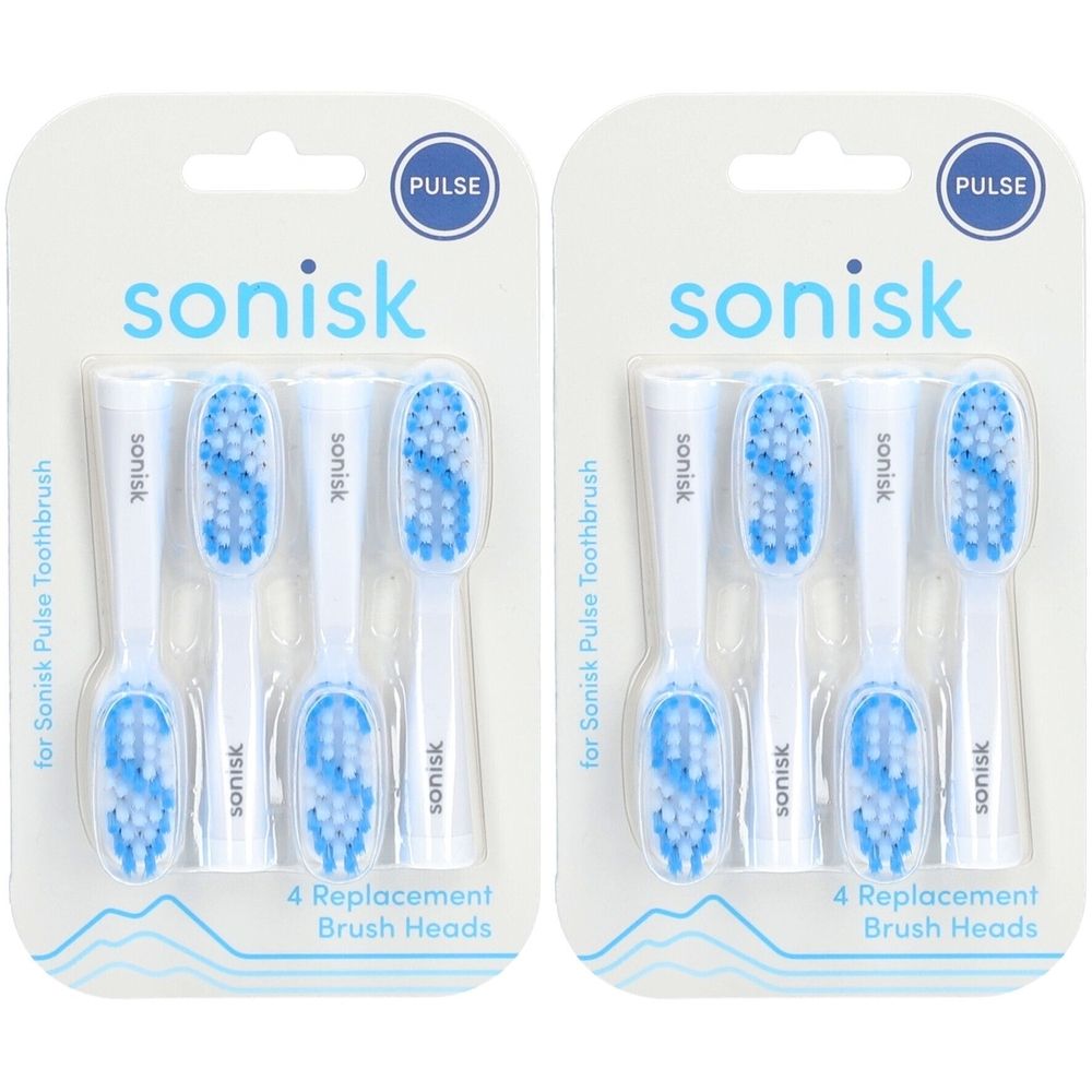 Sonisk Pulse Ersatzzahnbürstenköpfe