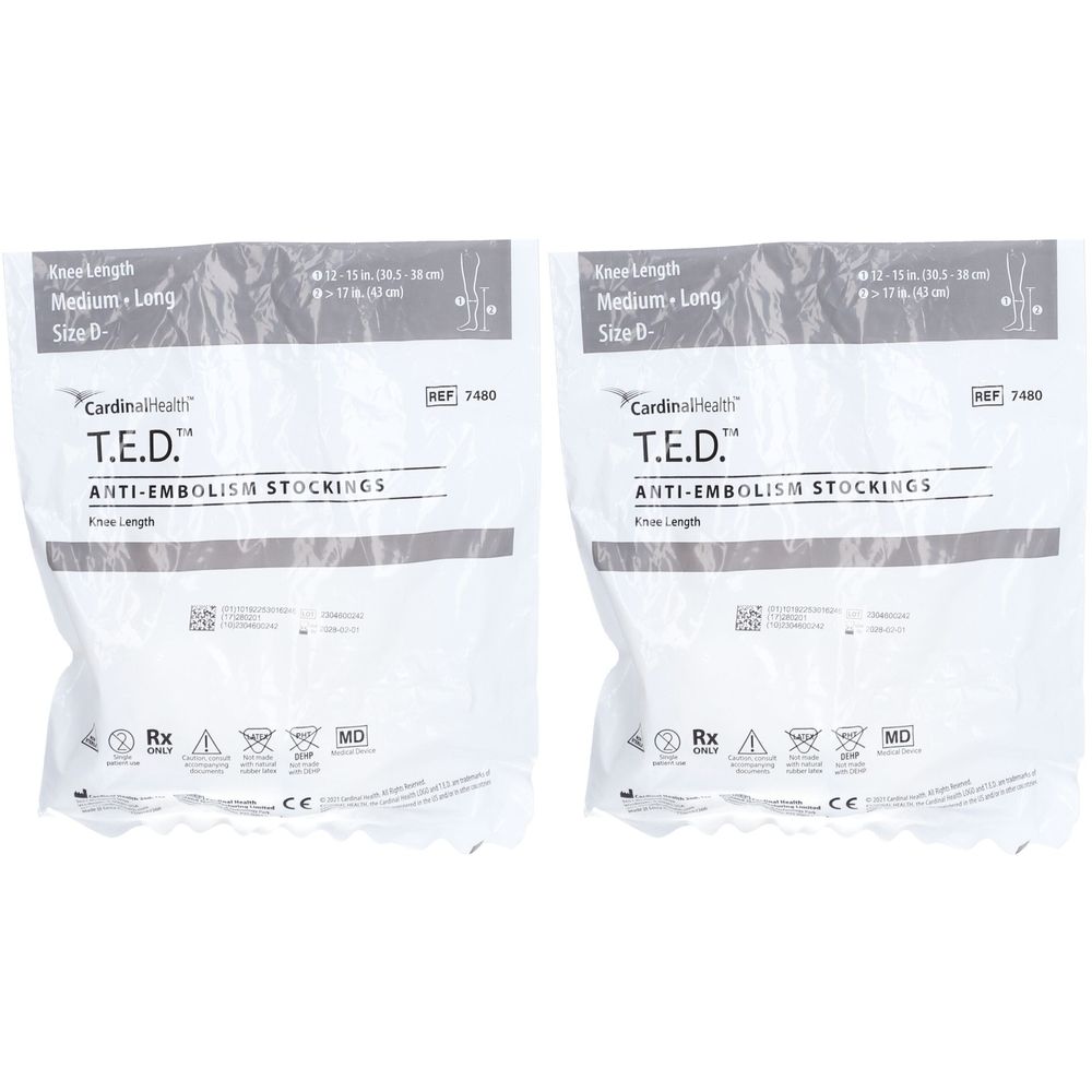 TED Strümpfe Knielang Mittel Normal