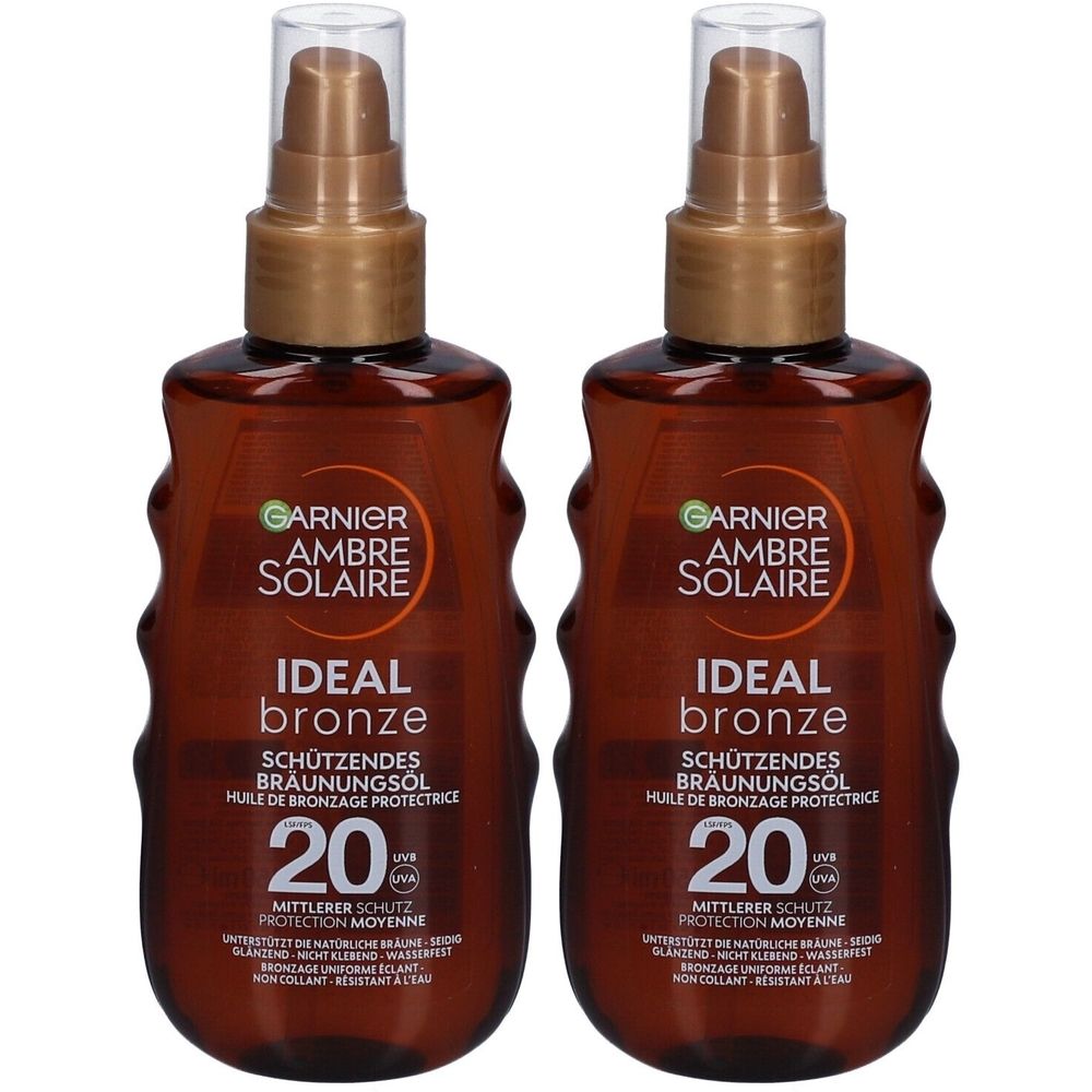 Garnier Ambre Solaire Huile Protectrice Sublimatrice Spf20