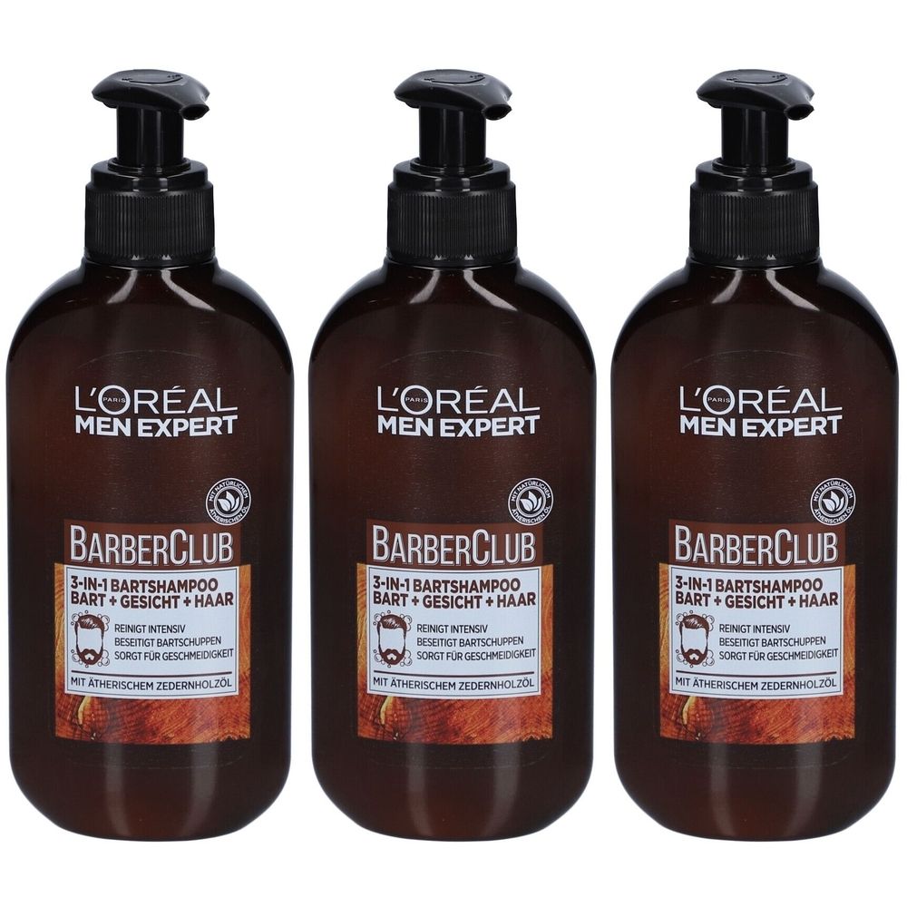 L'oréal Men Expert Barber Club 3-in-1-Bart-Shampoo
