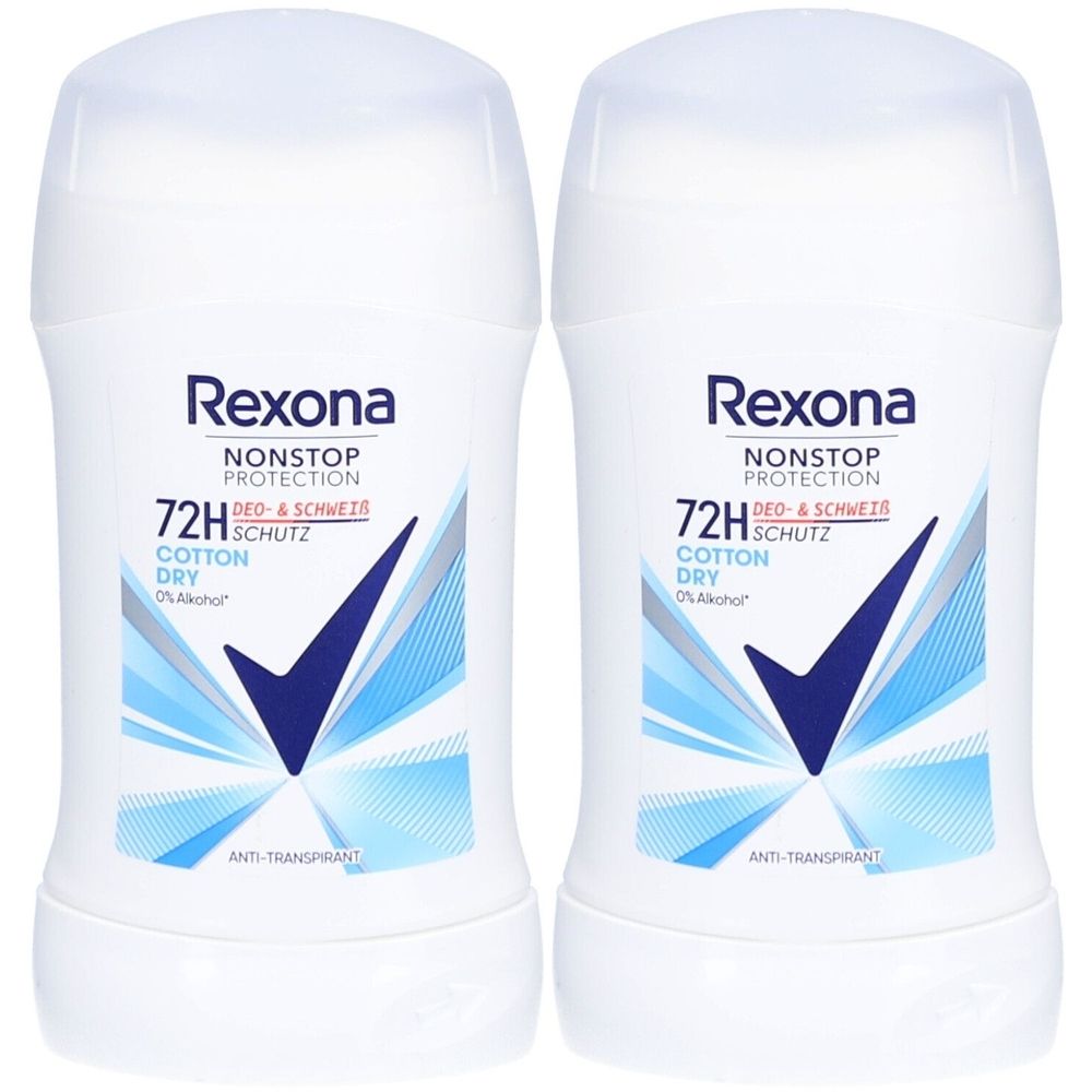 Rexona® Antitranspirant Deostick Nonstop Protection Cotton Dry