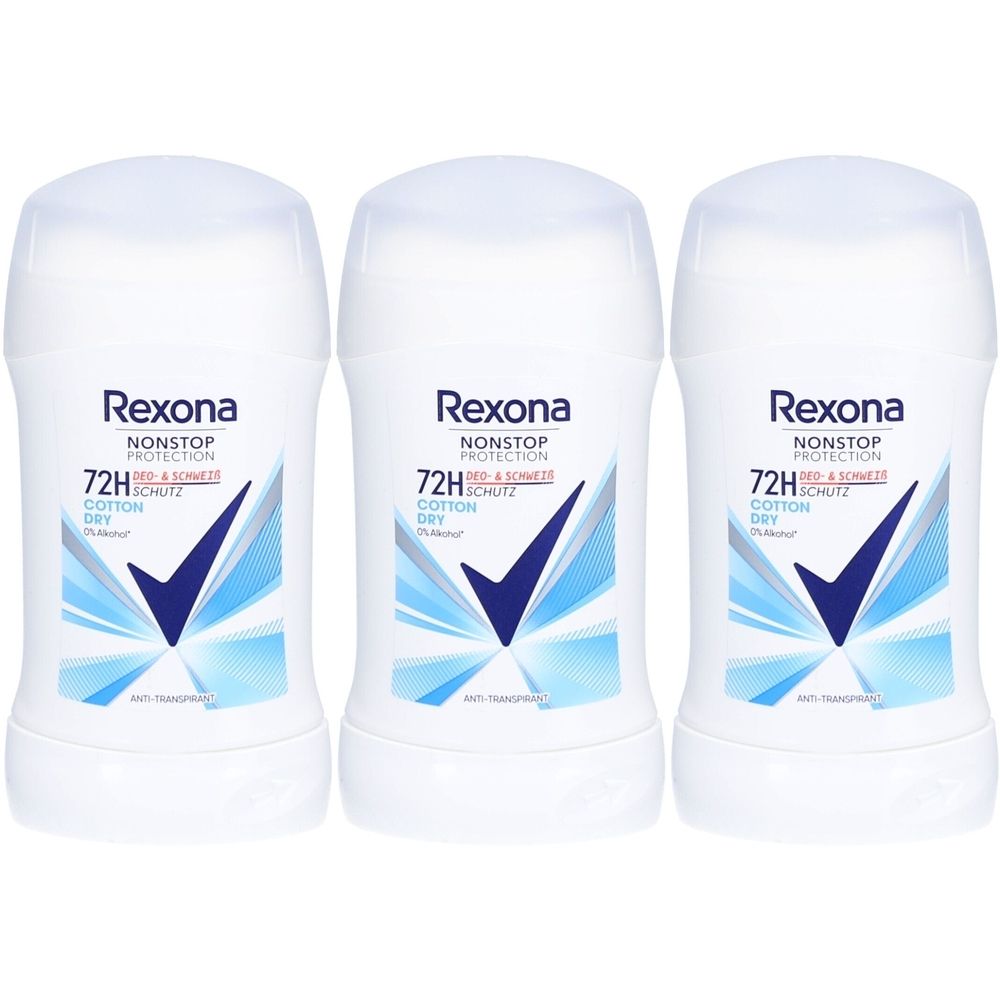 Rexona® Antitranspirant Deostick Nonstop Protection Cotton Dry