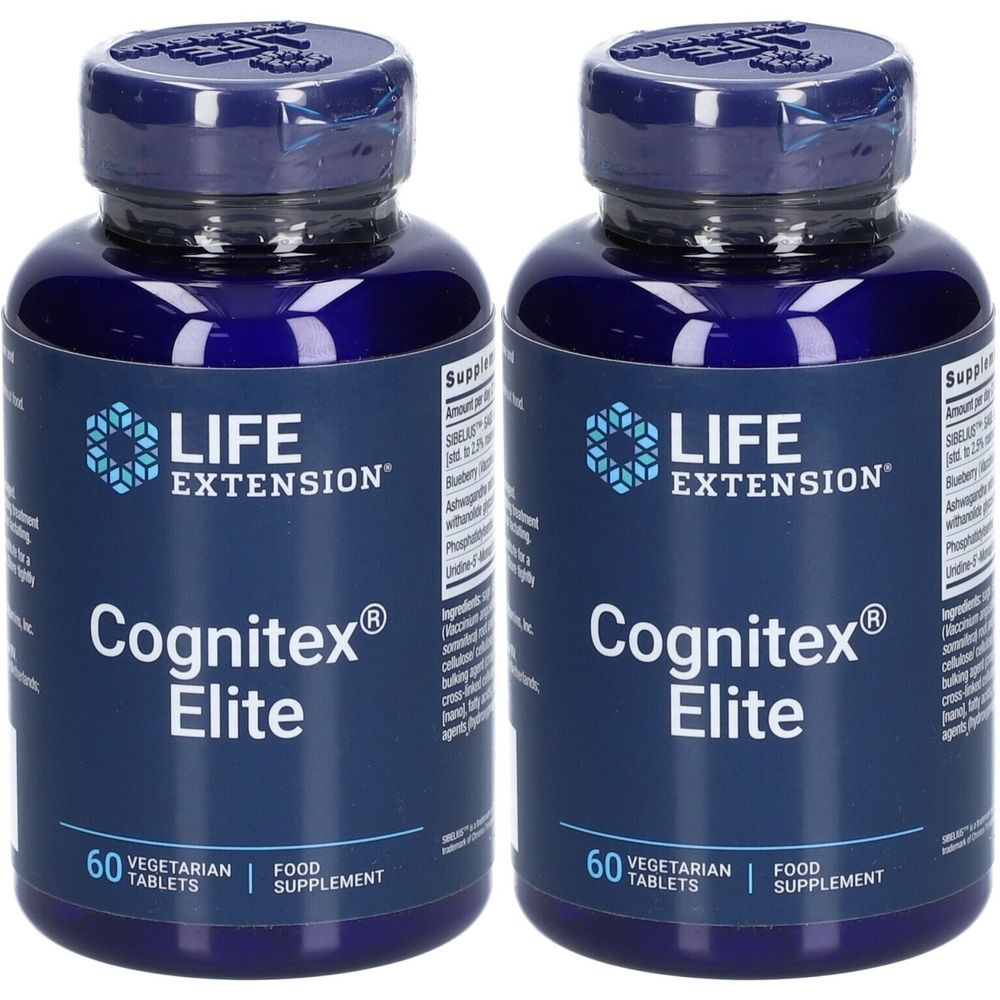 Cognitex Elite, 60 vegetarian tablets