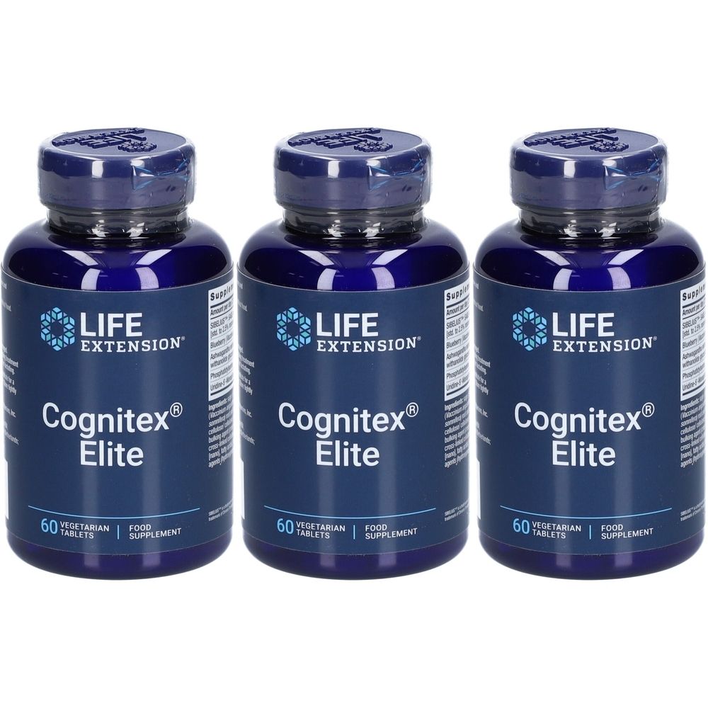 Cognitex Elite, 60 vegetarian tablets