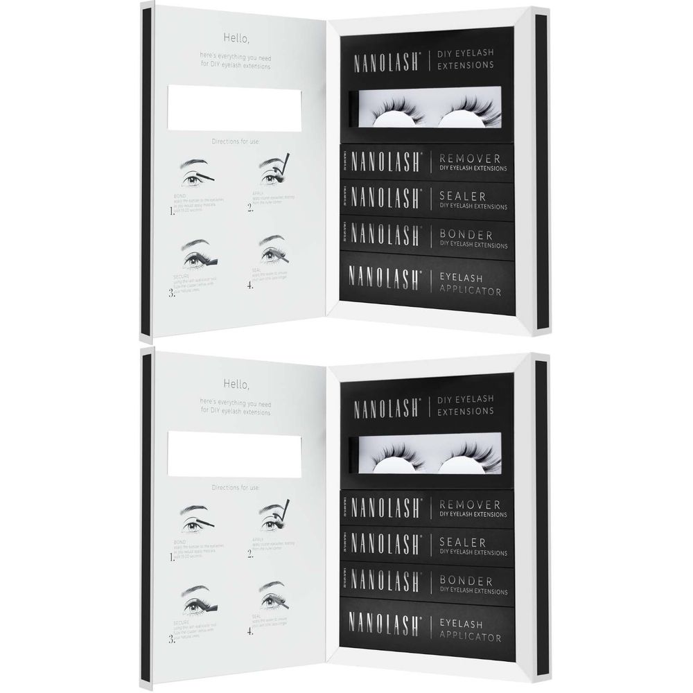 Nanolash Flirty Etui - Wimpernverlängerungsset