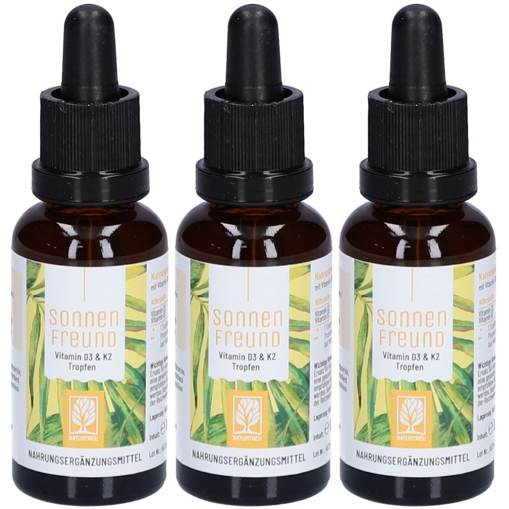 Naturtreu Vitamin D3 & K2 Tropfen