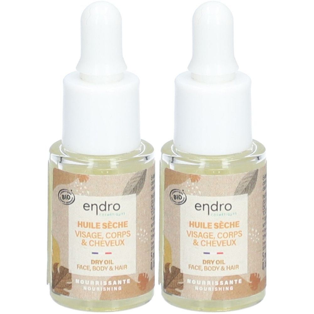 Endro Cosmétiques Trockenöl natürlich 3in1 Mini Pip Flasche