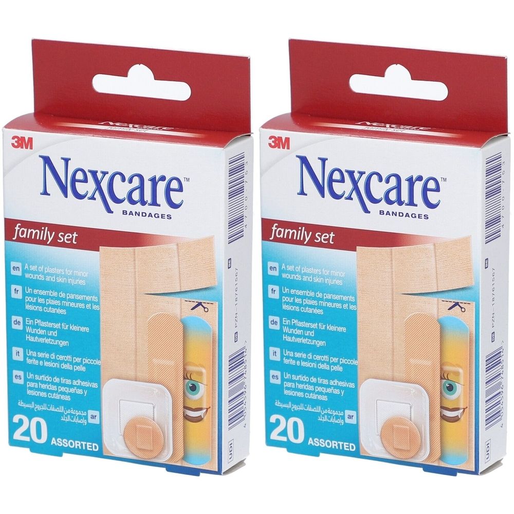 Nexcare 3M-Familien-Set Pansements