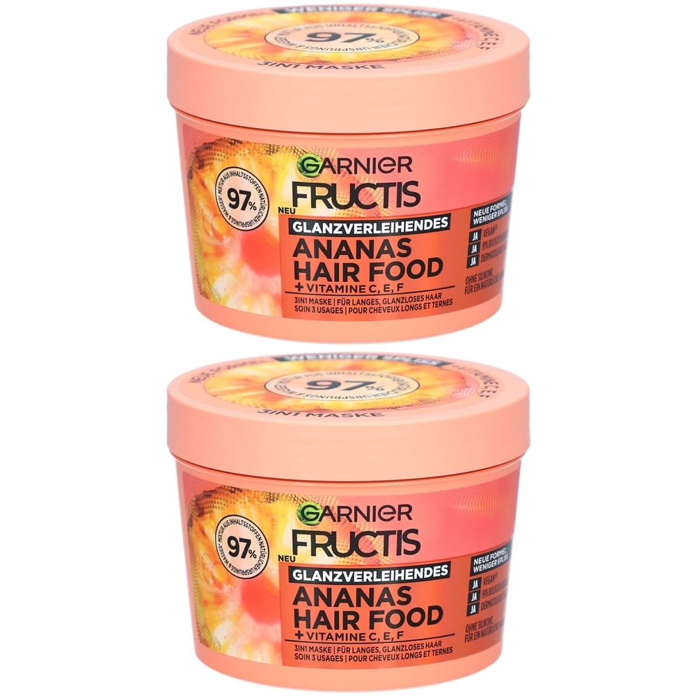 Garnier® Fructis Ananas Hair Food 3in1 Maske für Glanz