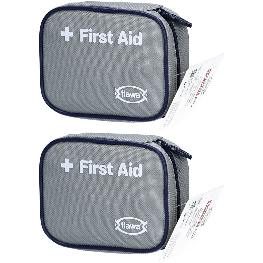 flawa Taschen-Apotheke grau