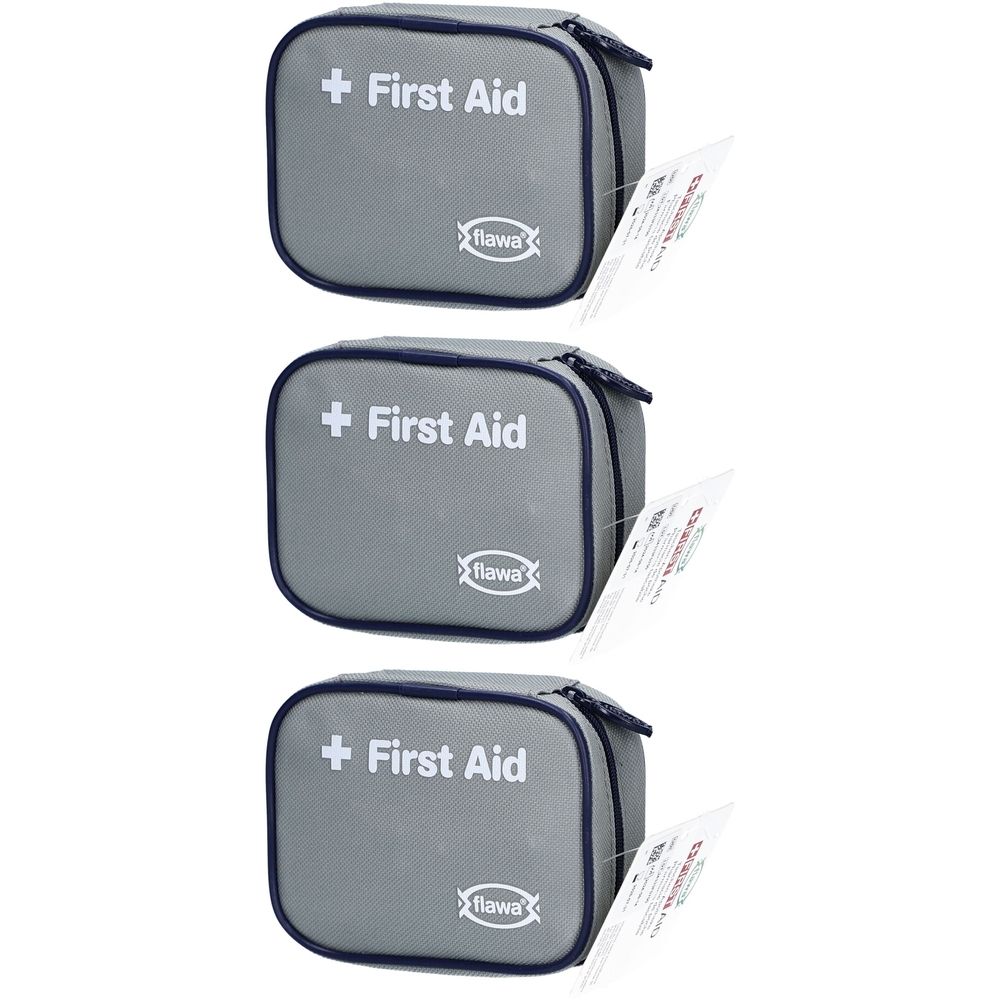 flawa Taschen-Apotheke grau