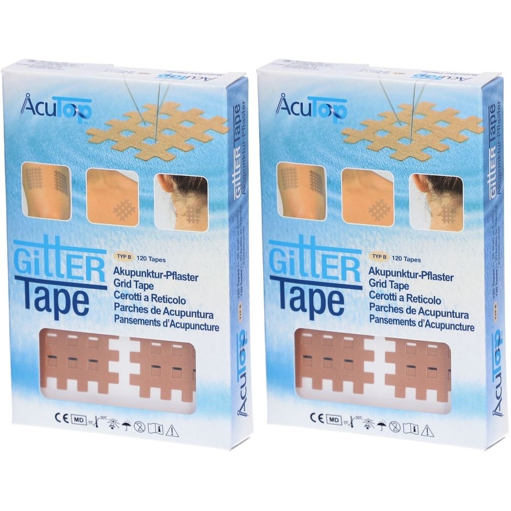 Acutop Glitzerband 3,6 cm x 2,8 cm