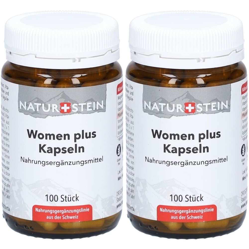 Naturstein Women plus Kapseln – Hormonbalance & Vitalität