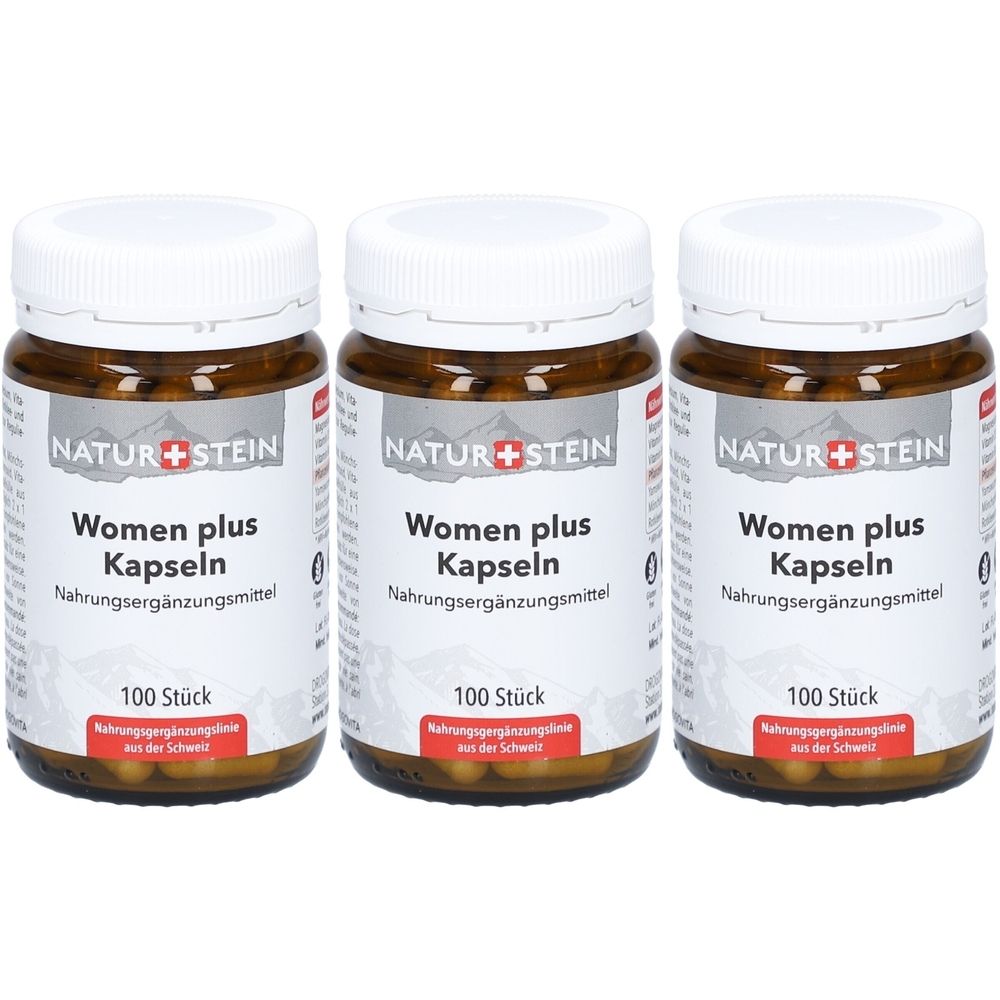 Naturstein Women plus Kapseln – Hormonbalance & Vitalität