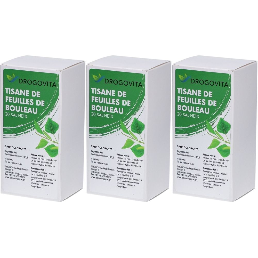Drogovita Kräutertee aus Birkenblättern