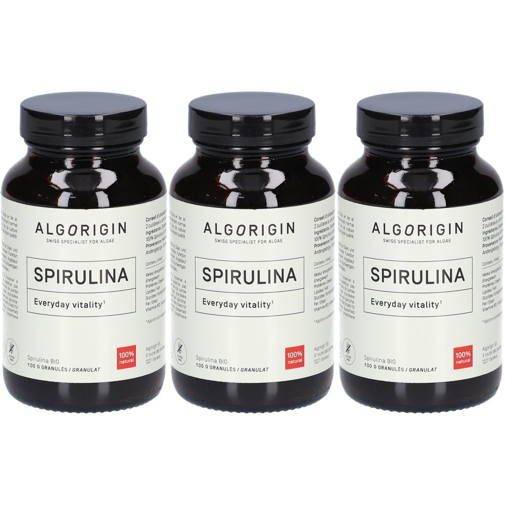 Algorigin Spirulina Bio – Granulat für tägliche Vitalität