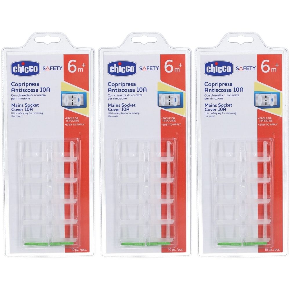 Chicco Steckdosenabdeckungen 10 Stück