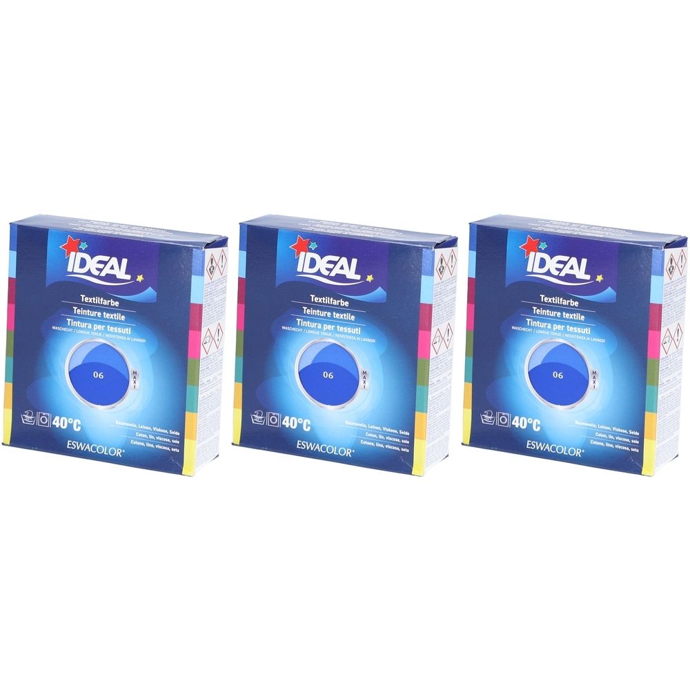 Ideal Maxi Langanhaltende Textilfarbe - 06 Königsblau
