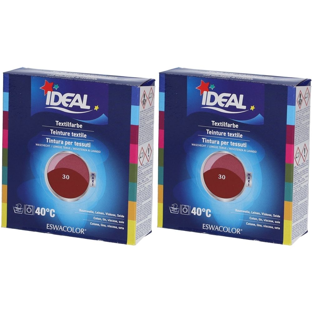 Ideal Maxi Langanhaltende Textilfarbe - 30 Schwarze Johannisbeeren