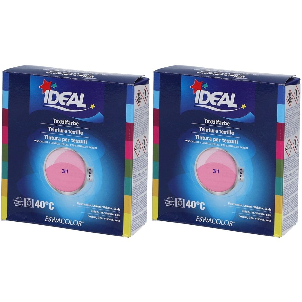 Ideal Maxi Langanhaltende Textilfarbe - 31 Pink