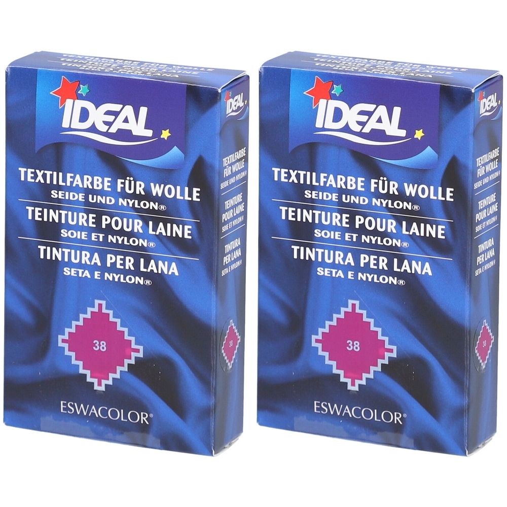 Ideal Färbemittel für Wolle, Seide und Nylon - 38 Fuchsia